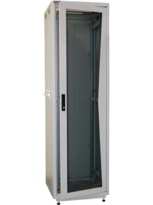 TFR428080-GM MM GY Напольный шкаф 19" 42U стеклянная дверь