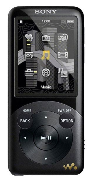 Плеер Flash Sony NWZS754 8Gb black