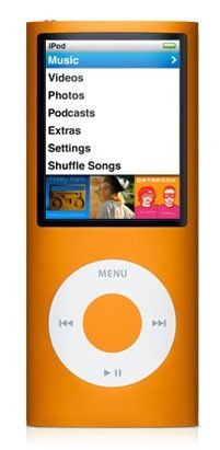 Плеер Apple iPod Nano 16Gb Orange MC072