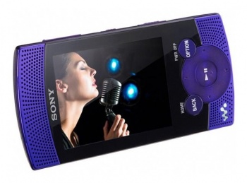 Плеер Flash Sony NWZS544V 8Gb D&D фиолетовый