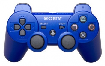 Контроллер беспроводной Dualshock3 для Sony PlayStation3 (PS719119173) Blue