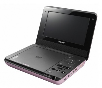 DVD  Sony DVP-FX750P 7" 