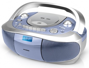 Аудиомагнитола Hyundai H-1425 синий