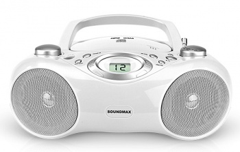 Аудиомагнитола Soundmax SM-2401 белый