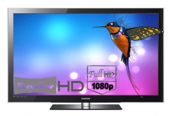 Телевизор Плазменный Samsung 50" PS50C550G1 Black+Grey/Crystal Design/Slim FULL HD USB2.0(Movie) RUS