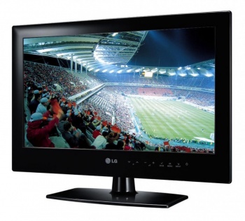 Телевизор LED LG 26" 26LE3300 Black HD READY (USB 2.0 DivX) RUS