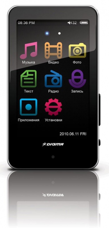  Flash Digma Insomnia5 8Gb FM 3" TFT Touch display 