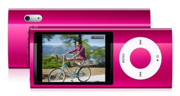 Плеер Apple iPod Nano 16Gb розовый MC075