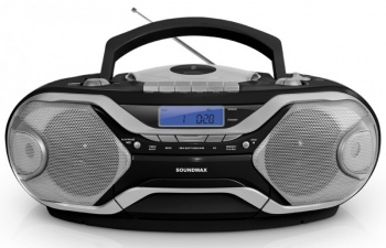 Аудиомагнитола Soundmax SM-2402 черный