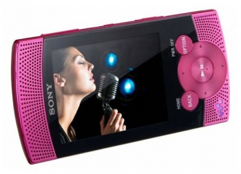 Плеер Flash Sony NWZS545P 16Gb D&D розовый