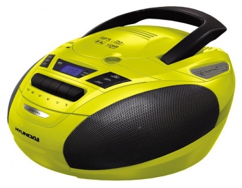 Аудиомагнитола Hyundai H-1416 желтый