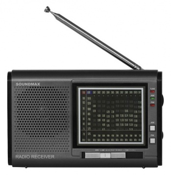 Радиоприемник Soundmax SM-2604 серый