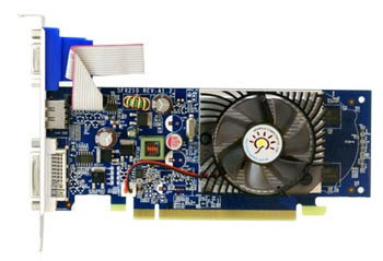  Sparkle PCI-E NV GT210 512Mb 64bit DDR2 400/589 DVI+HDMI+CRT bulk