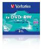  DVD-RW Verbatim 4.7Gb 4x Slim Case (3) 43635