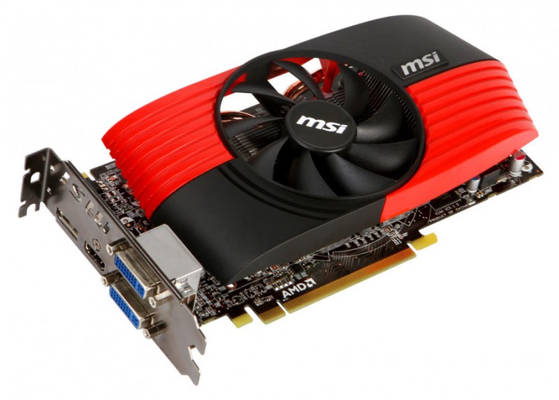  MSI PCI-E ATI R6850-PM2D1GD5/OC 256bit DDR5 HDMI+DVI*2+DP RTL