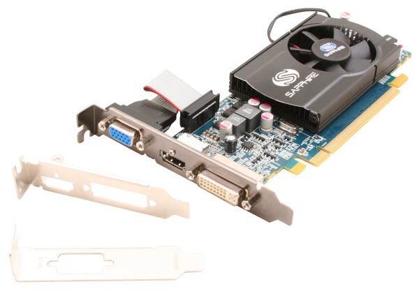  Sapphire PCI-E ATI HD5570 HM w/1G DDR3 HDMI/DVI-I/VGA VRAM bulk