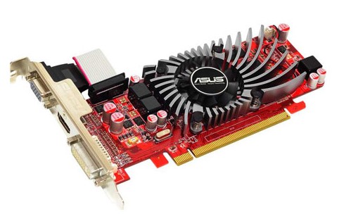  Asus PCI-E ATI EAH5570/DI/1GD3 EAH5570 1024Mb 128bit DDR3 DVI+HDMI+DP Low Profile RTL