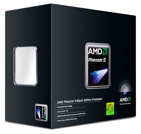 AMD Phenom II X4 965 AM3 (HDZ965FBGBOX) (3.4/2000/8Mb) Box Black Edition