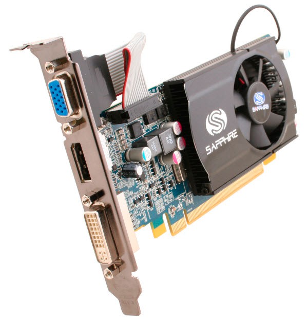  Sapphire PCI-E ATI HD5570 1G DDR5 HDMI/DVI-I/VGA Lite RTL