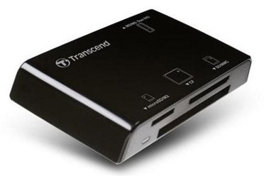     Transcend All in 1 Multi Black USB 2.0 Support SDHC (TS-RDP8K)