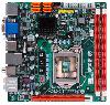   ECS H55H-I Soc-1156 iH55 DDRIII mini-ITX SATA AC'97 8ch LAN-Gbt