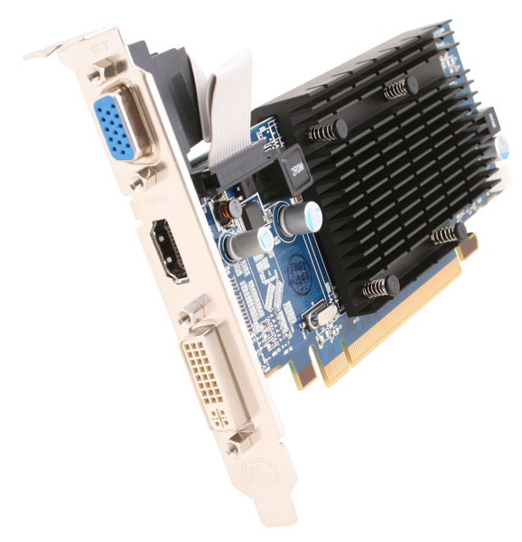  Sapphire PCI-E ATI HD4550 1024M HM PCI-E Hiper Memory W/512M DDR3 VRAM HDMI/DVI-I/VGA bul