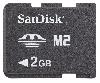   Memory Stick Micro (M2) 2Gb SanDisk (SDMSM2-002G-E11M)