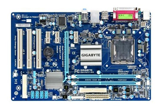   Gigabyte GA-P41T-D3 Soc-775 iP41 DDRIII ATX AC'97 8ch. LAN-Gbt