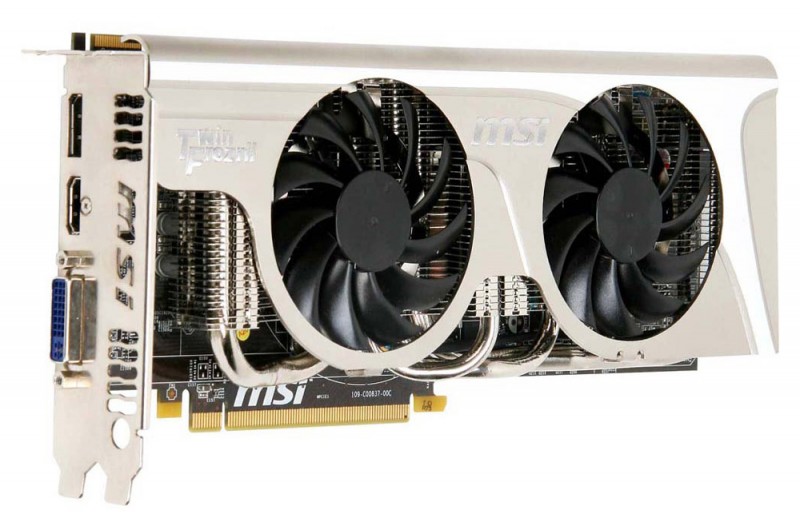  MSI PCI-E ATI R5850 Twin Frozr II R5850 1024Mb 256bit DDR5 HDMI+DVI RTL