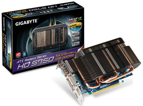   Gigabyte PCI-E ATI GV-R575SL-1GI R5750 1024Mb 128bit DDR5 700/4600 HDMI+DVI-I+CRT RTL