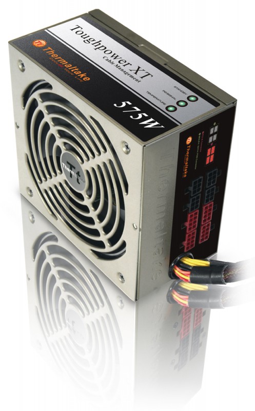   Thermaltake ATX 575W TPX-575MPCE 80+ APFC, 140mm fan, Cab Manag, RTL