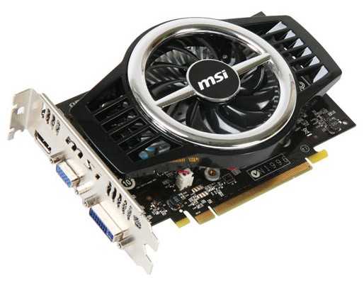  MSI PCI-E NV N240GT-MD1G/D5 GT240 1024Mb 128bit 550/1340 DDR5 CRT+DVI+HDMI RTL