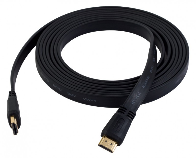  Video HDMI to HDMI (19pin to 19pin) FLAT. 3m ver1.3