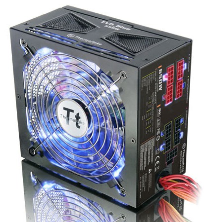   Thermaltake ATX 650W W0307RE EVO APFC, 140mm blue fan, Cab Manag, RTL