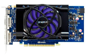  Sparkle PCI-E NV GTS450 1024Mb 128bit DDR5 DVI*2+mini HDMI RTL