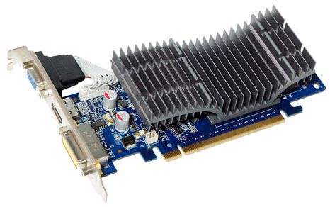  Asus PCI-E NV EN8400GS SILENT/DI/512MD2(LP) GF8400GS 512Mb DDR2 HDTV+DVI RTL