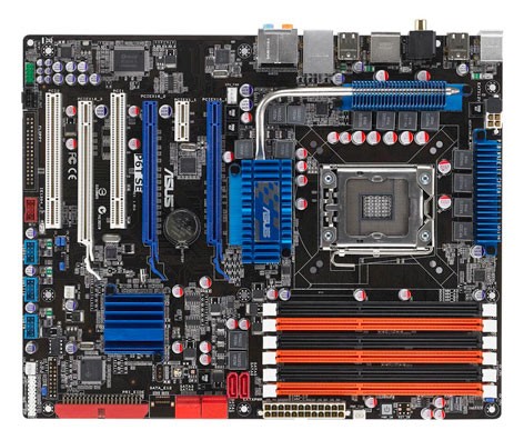   Asus P6T SE Soc-1366 iX58 DDRIII ATX SATA AC'97 8ch LAN-Gbt +1394 +RaiD