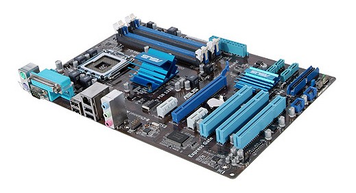   Asus P5P41C Soc-775 iP41 DDRII+DDRIII ATX SATA AC'97 8ch LAN-Gbt