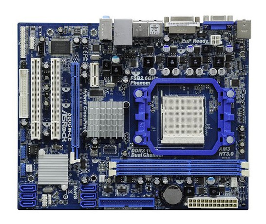   ASRock 880GM-LE Soc-AM3 AMD880G DDRIII mATX  AC'97 6ch LAN-Gbt +RaiD