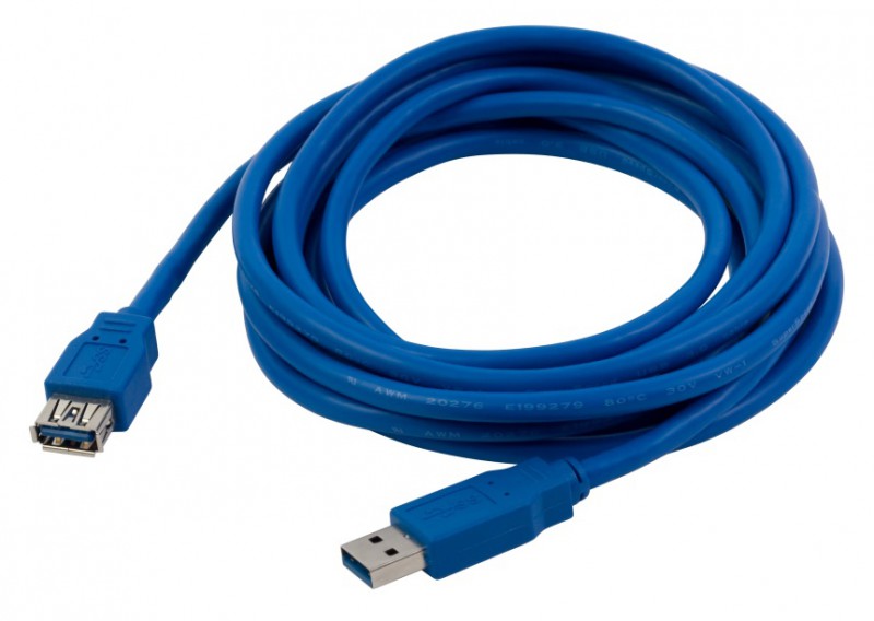   PC PET USB 3.0 Am-Af extension cable 3m