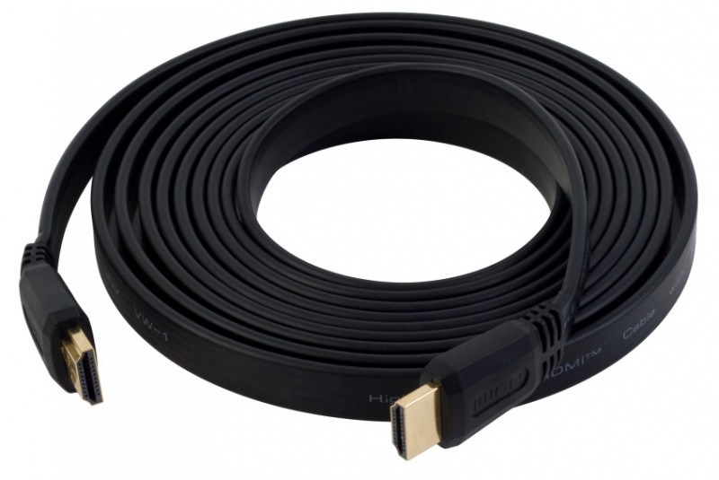   - PC PET Cable Video HDMI FLAT ver1.4, 3m