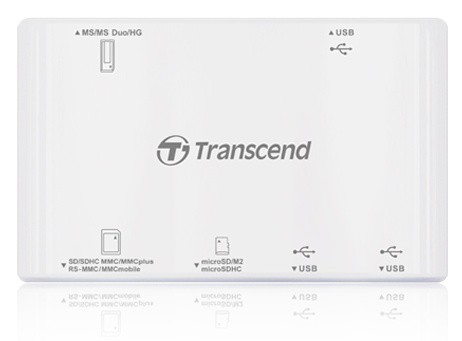     Transcend TS-RDP7W white USB 2.0 (TS-Card Rdr P7W)