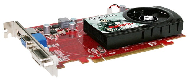  Power Color PCI-E ATI AX5570 1GBD3-H AX5570 1024Mb DDR3 650/1600 CRT/HMDI/DVI RTL