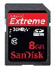   SDHC 8Gb  Extreme III 200x SanDisk (SDSDX3-008G-E31)