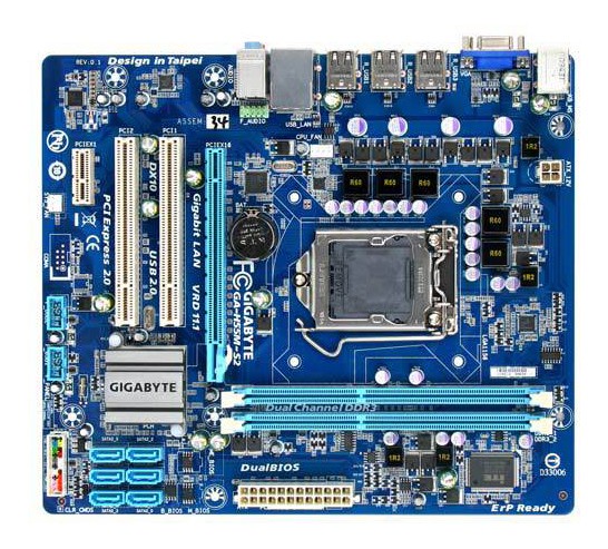   Gigabyte GA-H55M-S2 Soc-1156 iH55 DDRIII mATX SATA AC'97 8ch. LAN-Gbt