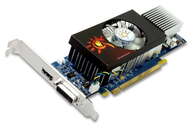  Sparkle PCI-E NV GTS250 1024Mb 256bit DDR3 Low Profile DVI+HDMI RT