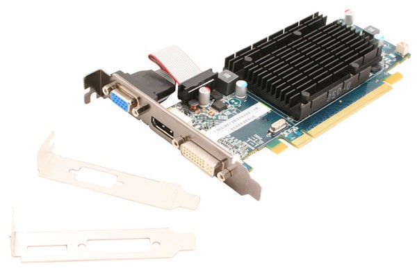  Sapphire PCI-E ATI HD5450 512Mb DDR3 DVI-I/VGA/DP bulk