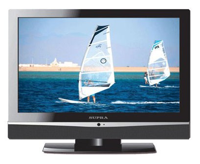  LED Supra 16" STV-LC1625WL black Full HD Rus