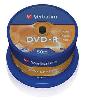  DVD-R Verbatim 4.7Gb 16x Cake Box (50) 43548