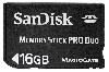   Memory Stick Pro Duo 16Gb SanDisk (SDMSPD-016G-E11)